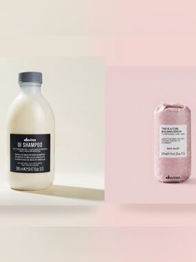 Davines Shampoo & Curl Building Serum